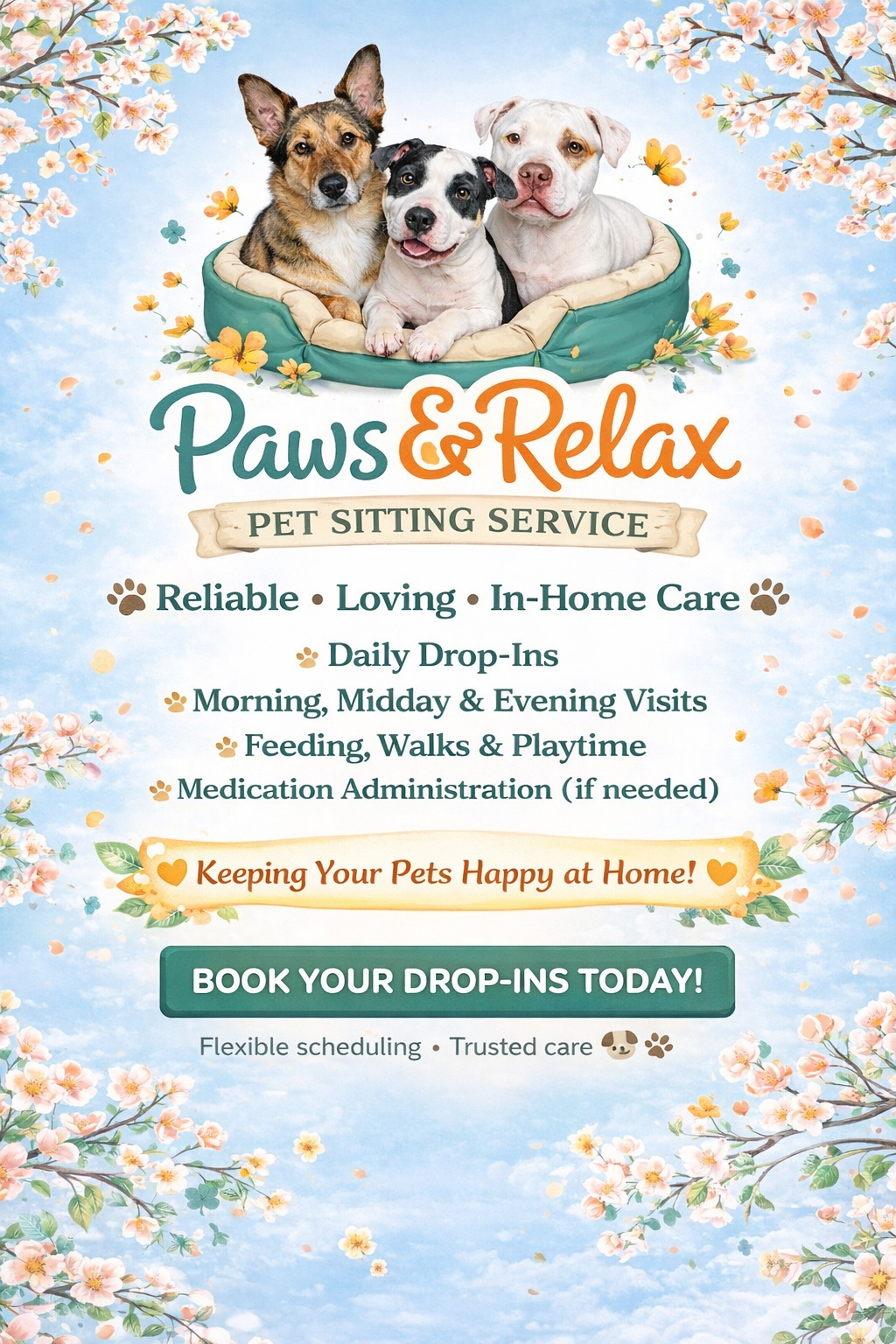 Pet Sitting Service